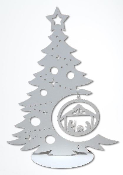 Arvore de natal c/ estrela + bola