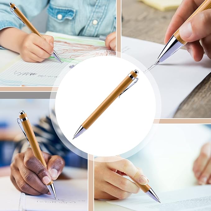 Caneta Personalizada em Bambu