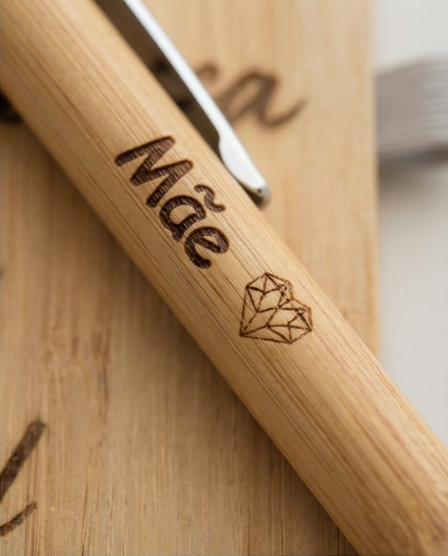 Bloco de Notas Personalizado com Caneta