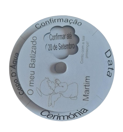 Convite personalizado!