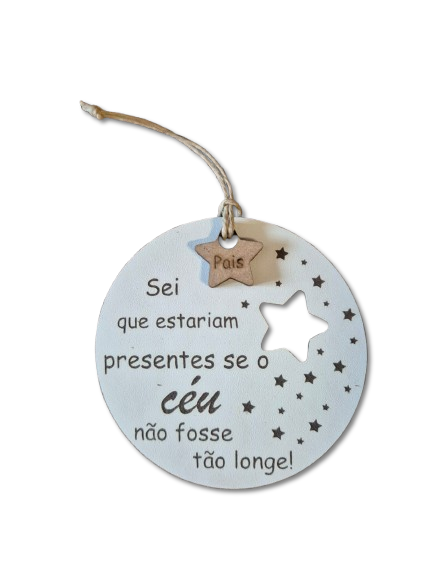 Bolas de Natal - Homenagem aos Entes Queridos