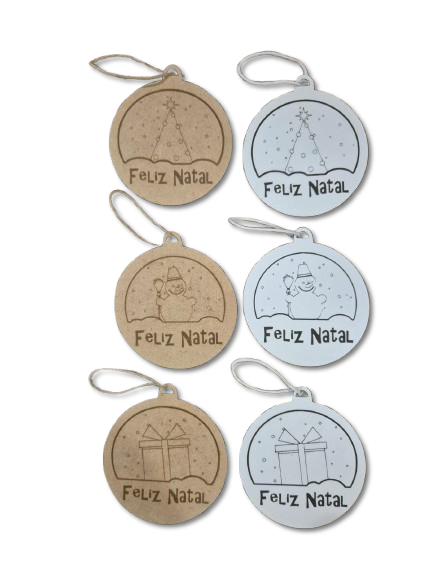 Bola de natal com tema