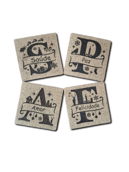 Base para copos - personalizável