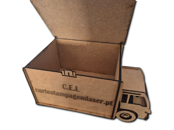 Camião Puzzle em MDF