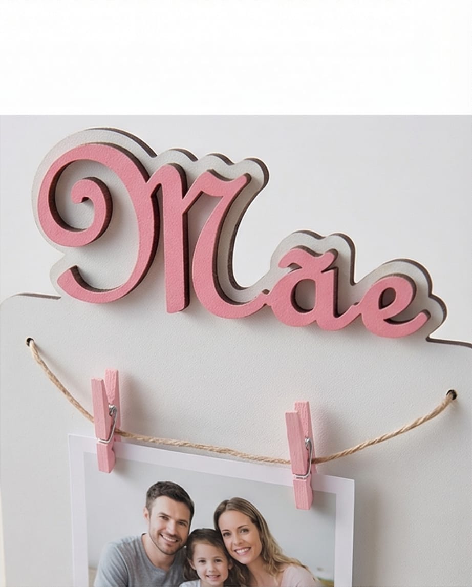 Porta-Foto e Vaso com Dedicatória