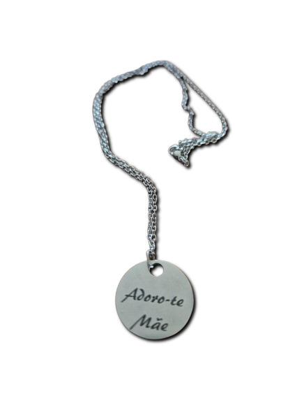 Colar Personalizável em Aço Inoxidável