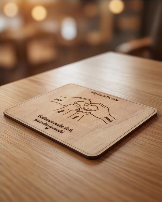 Tapete para rato ( Madeira )