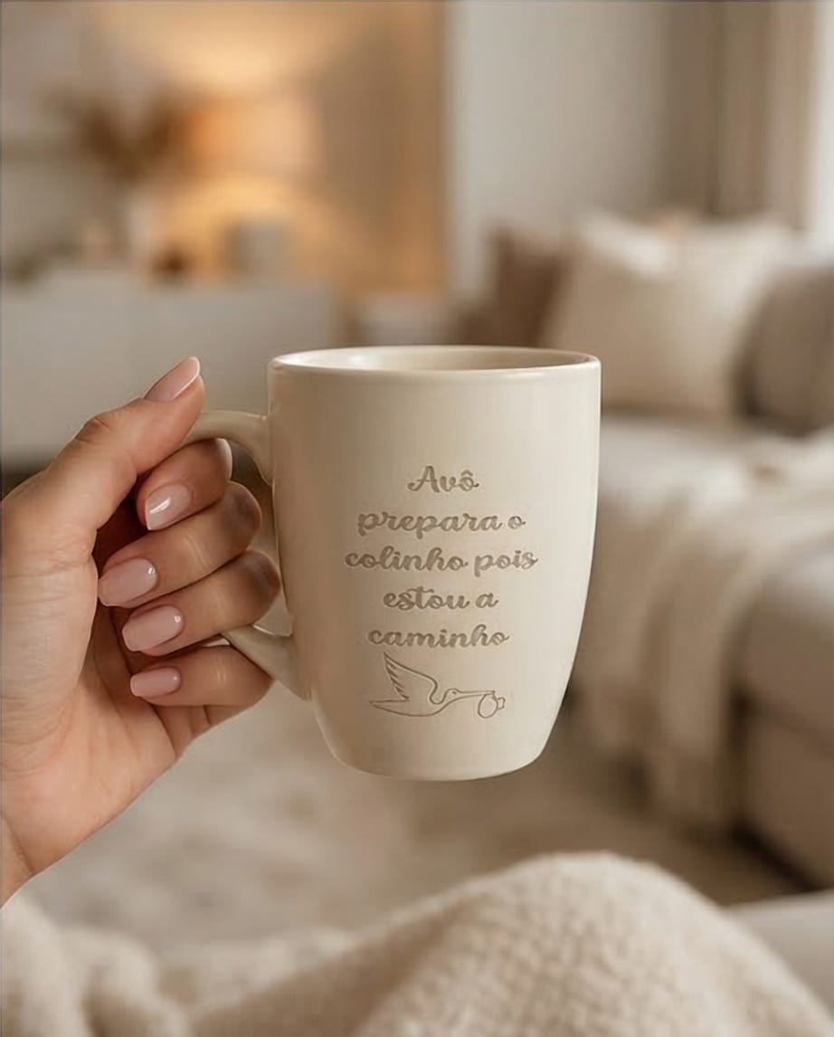 Caneca Personalizada com Frase – Presente Original com Texto Personalizado