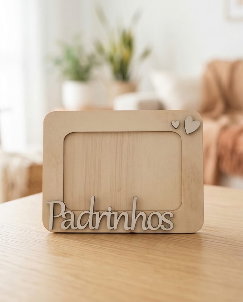 Moldura Personalizada para Padrinhos 10x15
