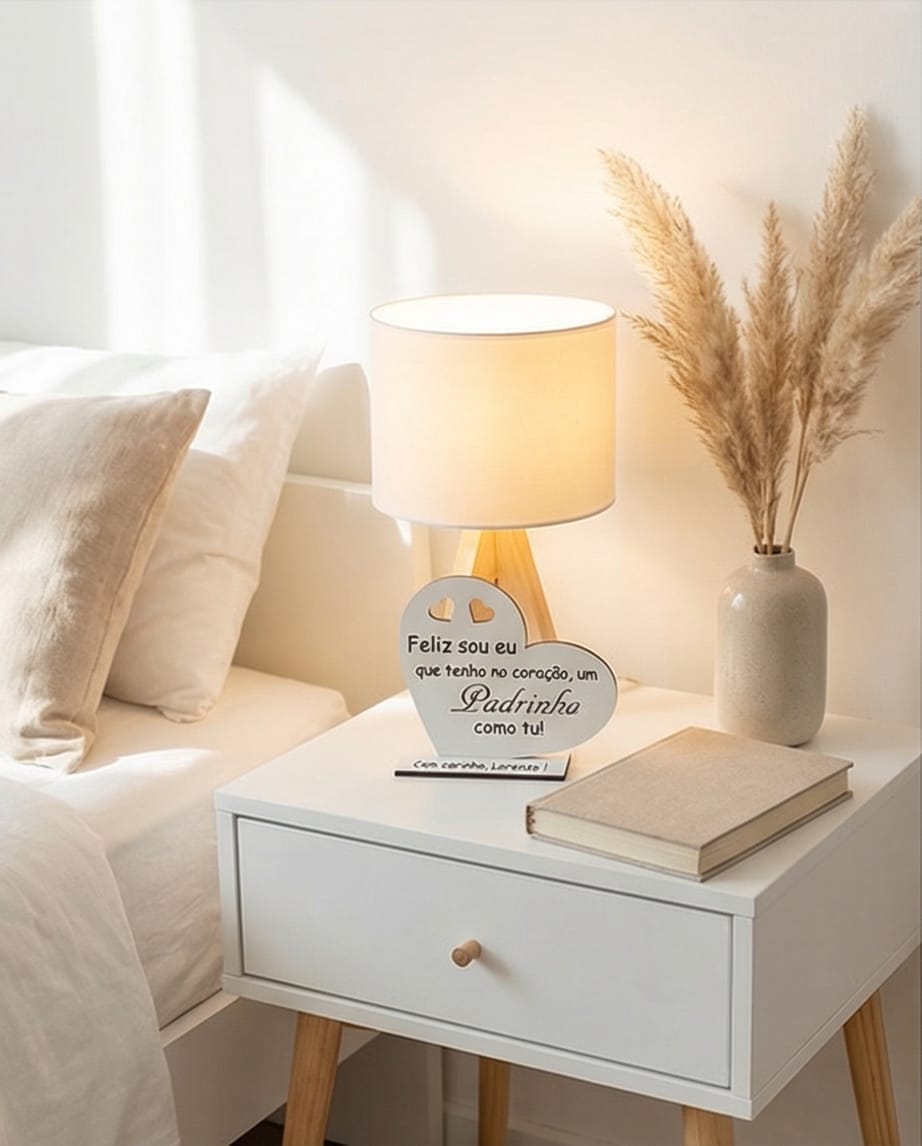 Lembrança Personalizada em Forma de Coração