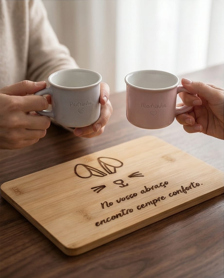 Conjunto Personalizado Padrinhos