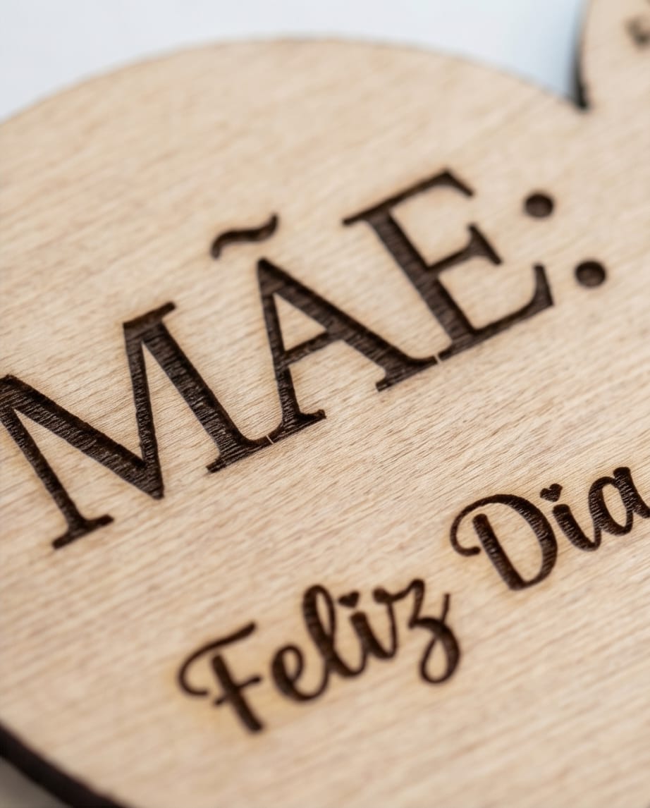 Coração com Vela Personalizado