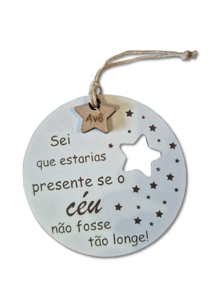Bolas de Natal - Homenagem aos Entes Queridos