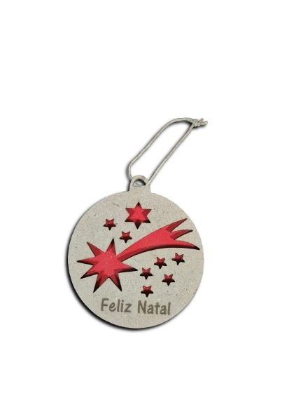 Bola estrela cadente - Personalizável