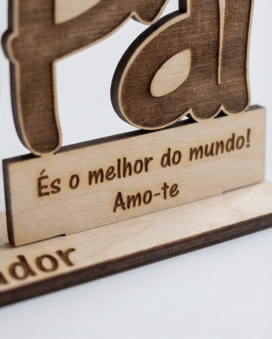 Lembrança Personalizada para o Melhor Pai!