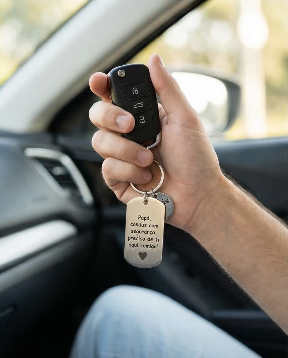 Porta-Chaves em Aço Inox