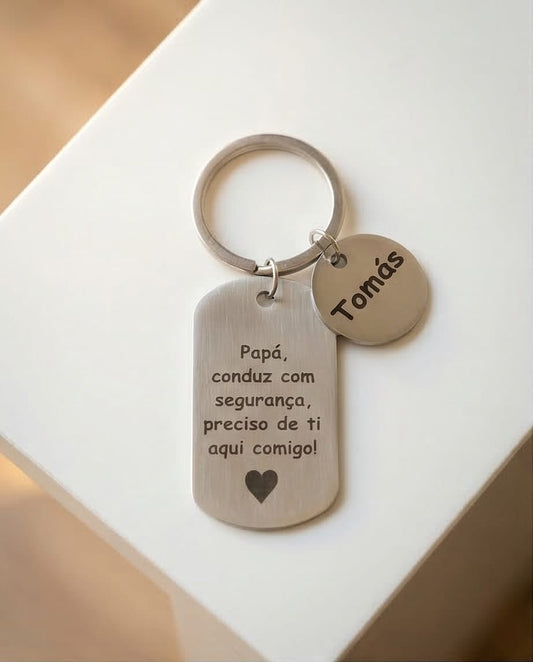 Porta-Chaves em Aço Inox