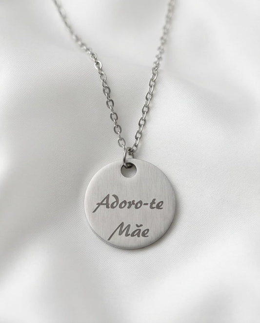 Colar Personalizável em Aço Inoxidável