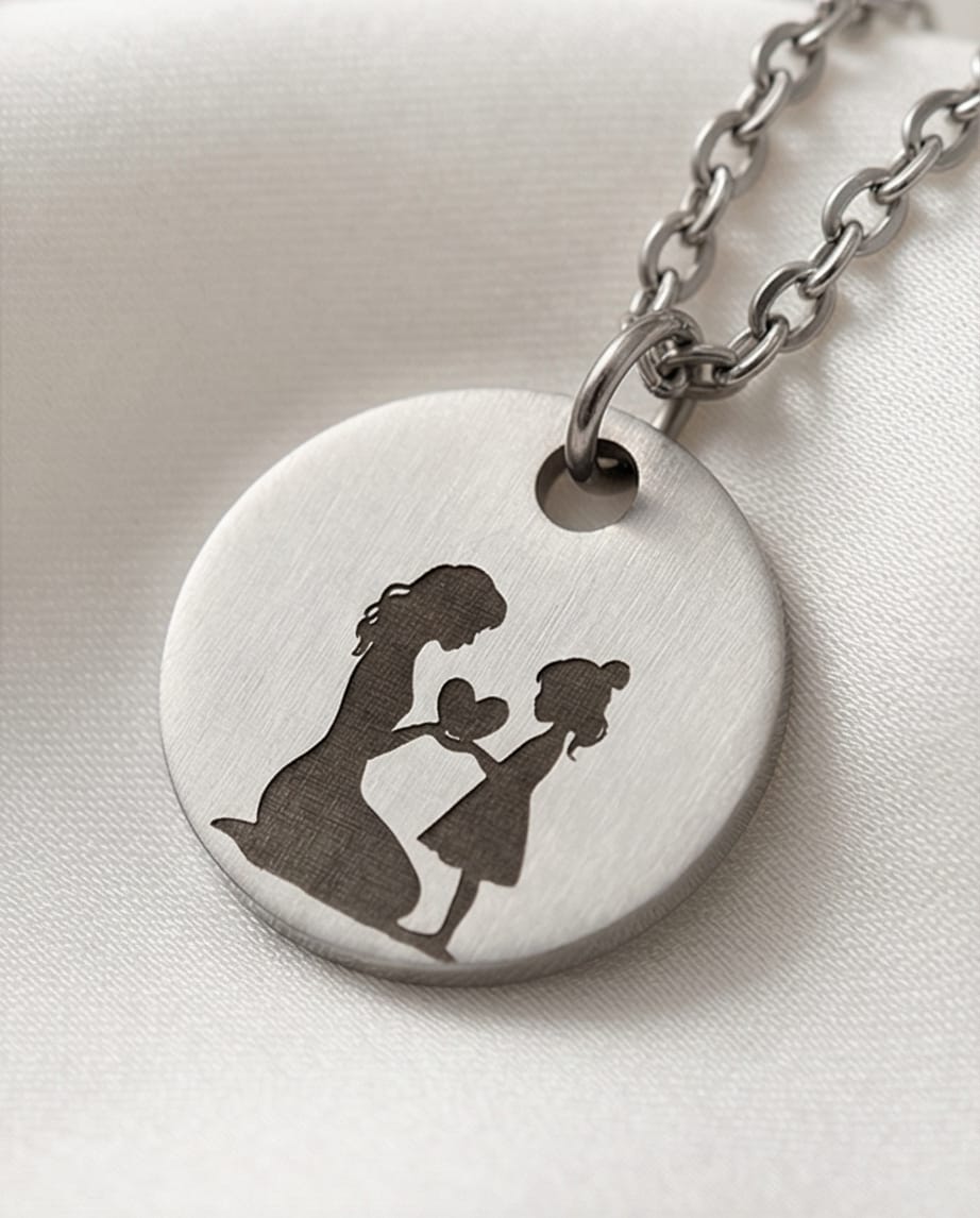 Colar Personalizável em Aço Inoxidável